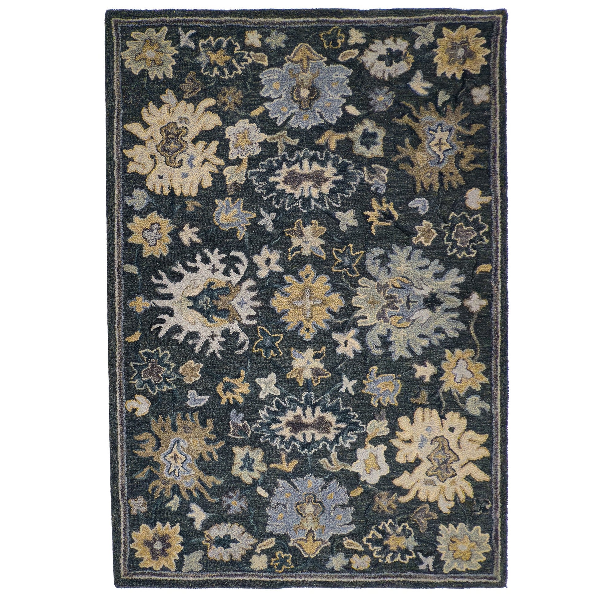 Capel Shakta-Allegra Area Rug - Blue Jean Multi
