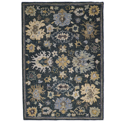 Capel Shakta-Allegra Area Rug - Blue Jean Multi