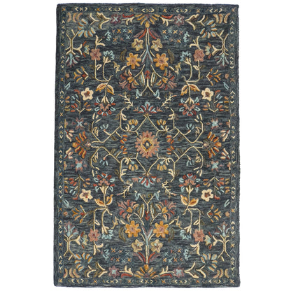 Capel Shakta-Valentina Area Rug - Dk. Blue Multi