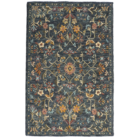 Capel Shakta-Valentina Area Rug - Dk. Blue Multi