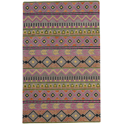 Avanti Rug – Fiesta Gray Multi – cabin lodge area rug