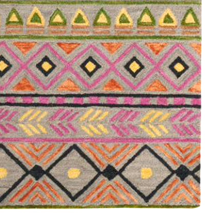Avanti Rug – Fiesta Gray Multi – lifestyle