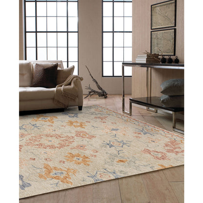 Avanti Rug – Oushak Natural Multi – detail view