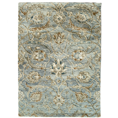 Avanti Rug – Vivienne Grotto Blue – cabin lodge area rug