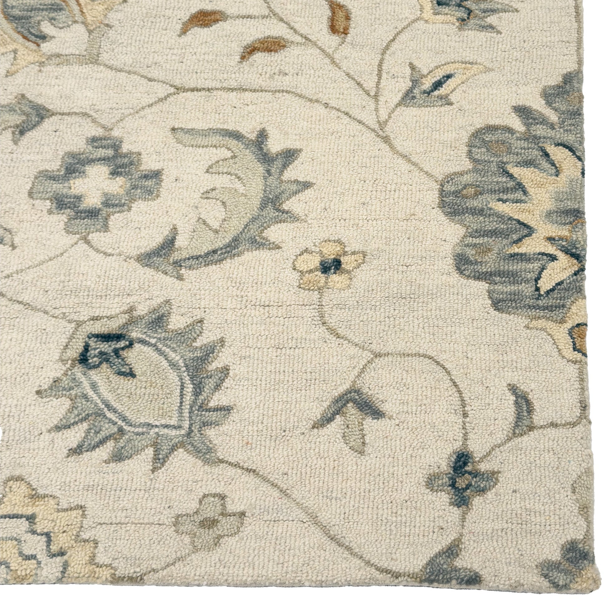 Capel Shakta-Ella Area Rug - Beige Multi - Corner View