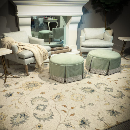 Capel Shakta-Ella Area Rug - Beige Multi - Lifestyle View