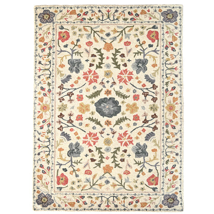 Avanti Rug – Provencal Ivory Multi – cabin lodge area rug