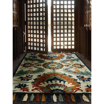Gypsy Rug – Manihari Sunset Multi – detail view