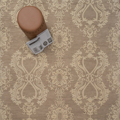 Camille Flax Rug – detail view