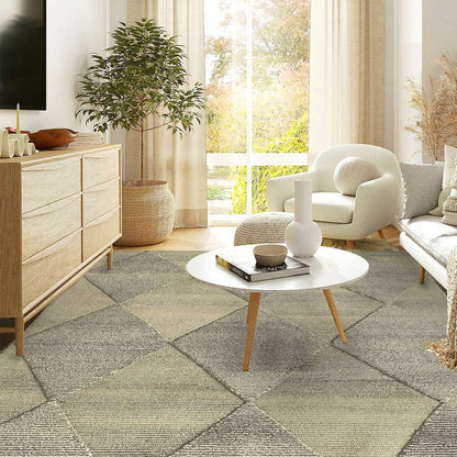 Matrix Taupe Rug – detail view
