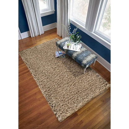 Felicity Shag Oatmeal Rug – detail view