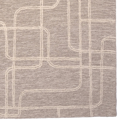 Lineas Graphite Rug – lifestyle