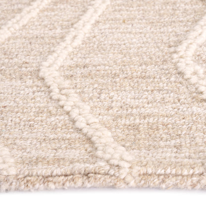 Lineas Gesso Rug – close up
