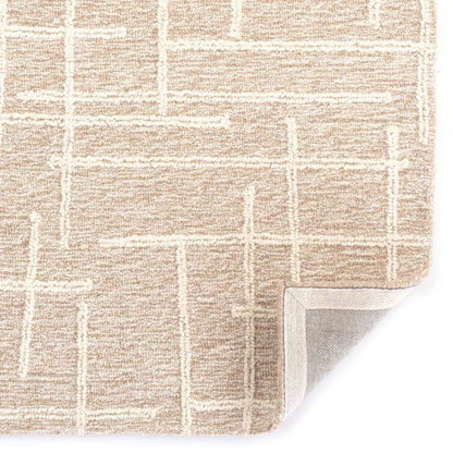 Lineas Canvas Rug – room setting