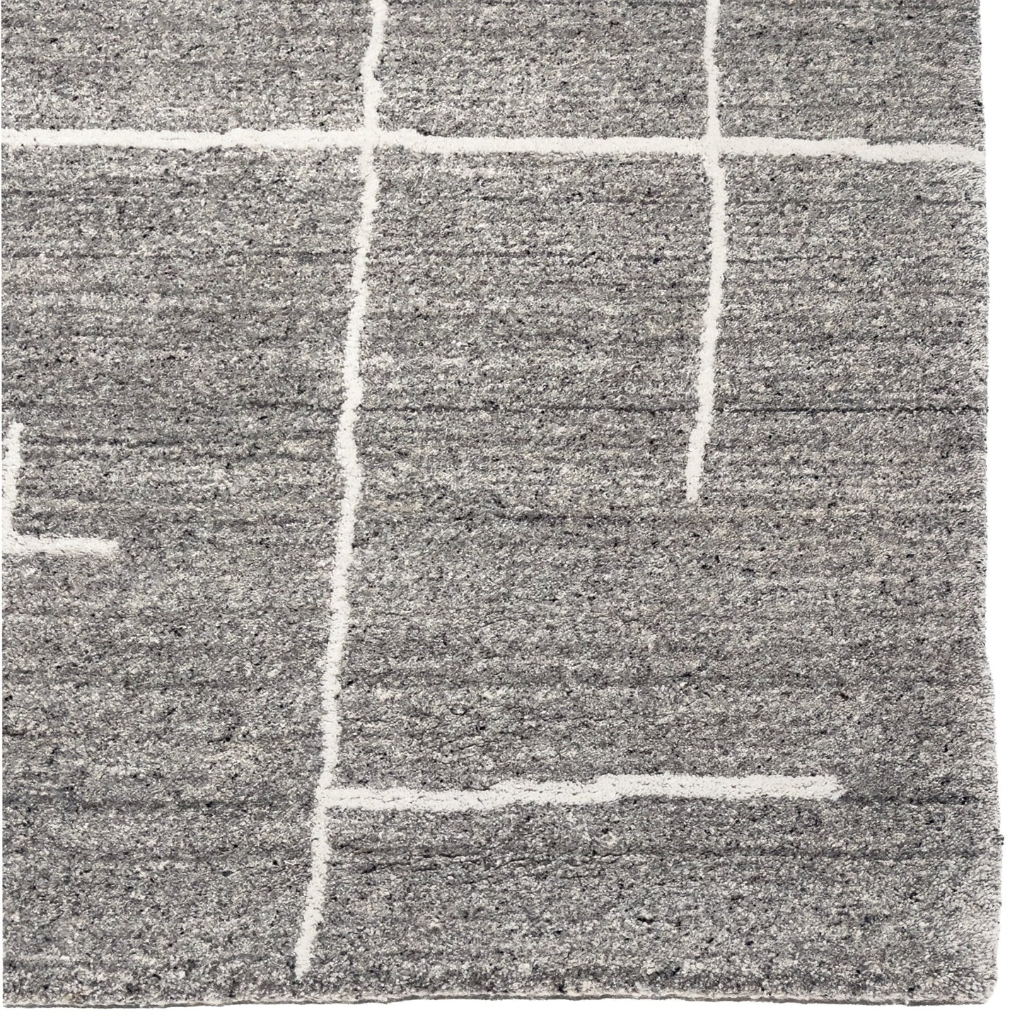 Capel Zara Area Rug - Gray - Corner View