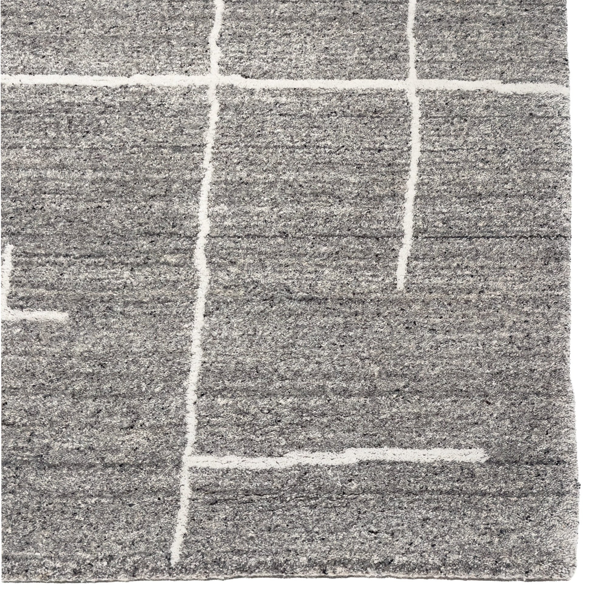 Capel Zara Area Rug - Gray - Corner View