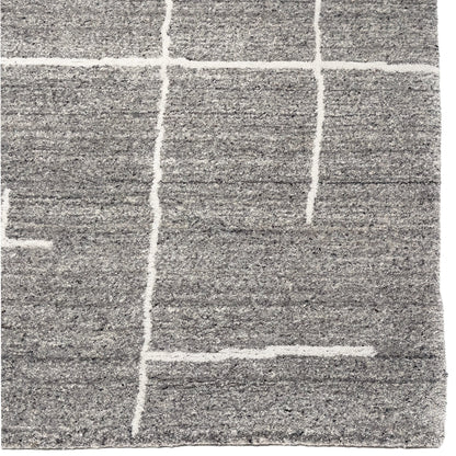 Capel Zara Area Rug - Gray - Corner View