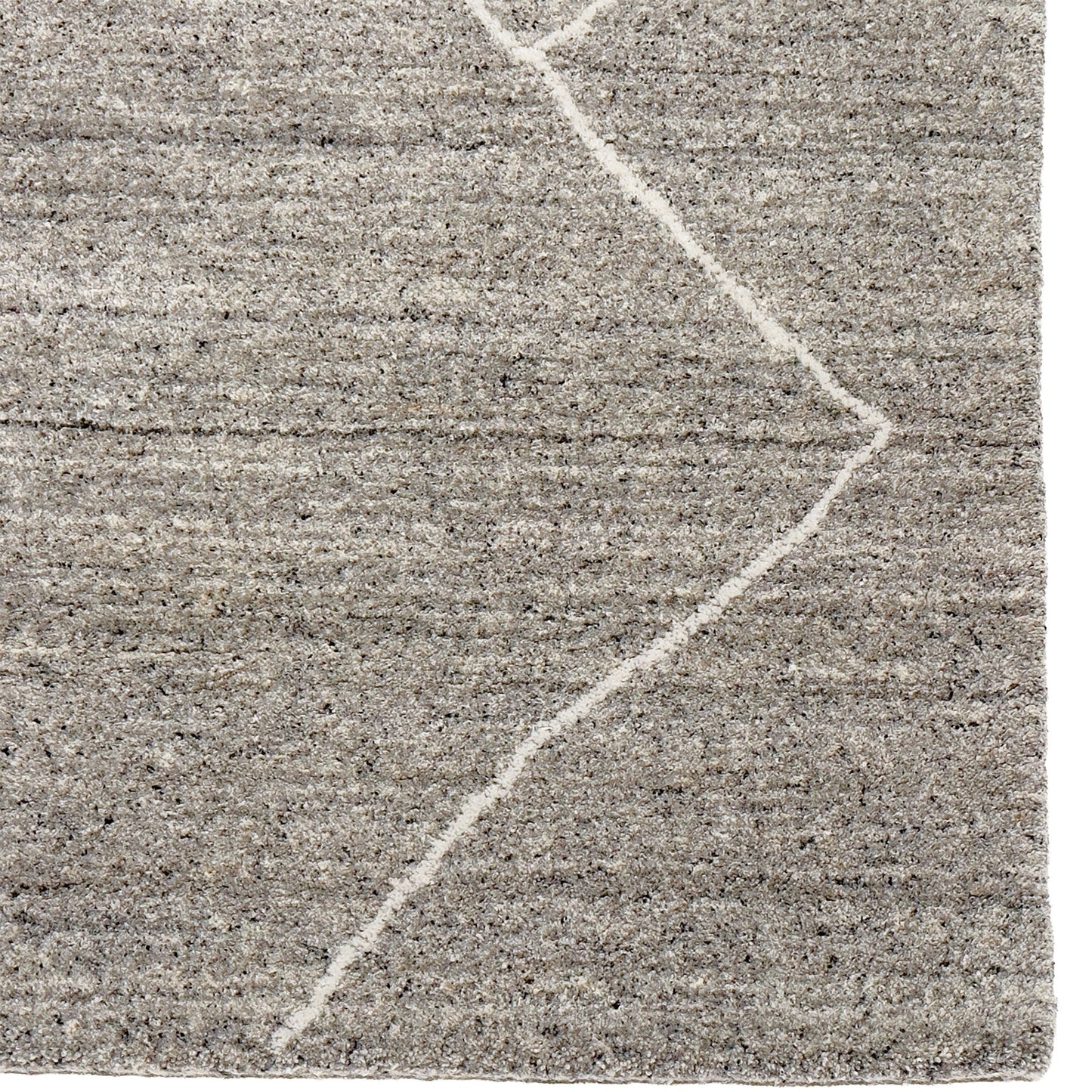 Capel Zara Area Rug - Dove Gray - Corner View