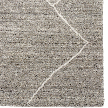 Capel Zara Area Rug - Dove Gray - Corner View