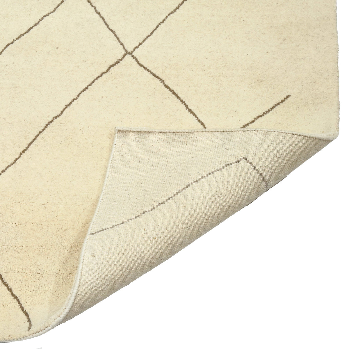 Capel Zara Area Rug - Beige - Back View