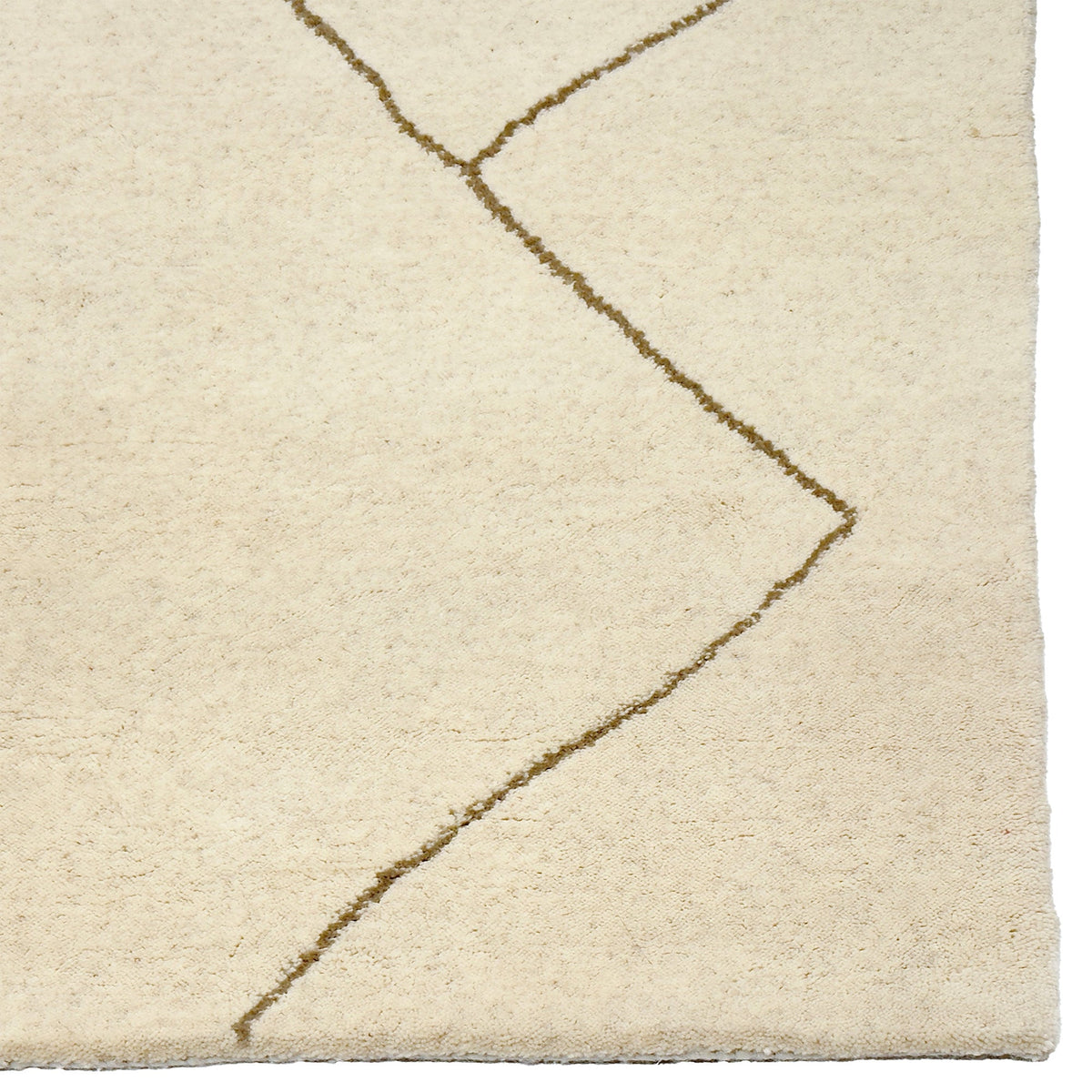 Capel Zara Area Rug - Beige - Corner View