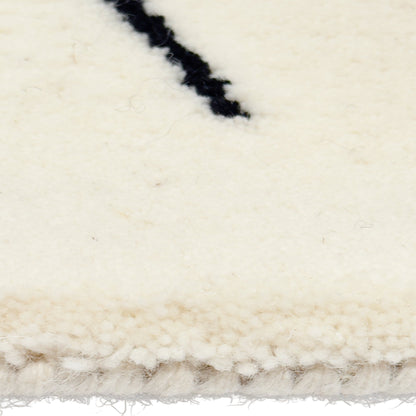 Capel Zara Area Rug - Sea Salt - Cross-Section View