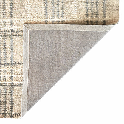 Tartan Earl Grey Rug – detail view