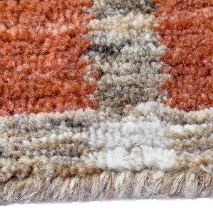 Tattersall Brick Rug – close up