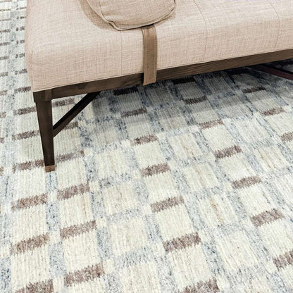 Tattersall Birch Rug – detail view