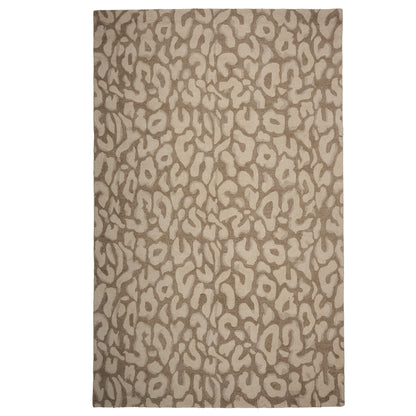 Serengeti Rug – Leopard Taupe – cabin lodge area rug