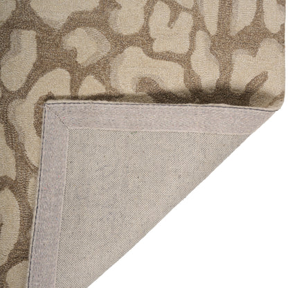 Serengeti Rug – Leopard Taupe – detail view