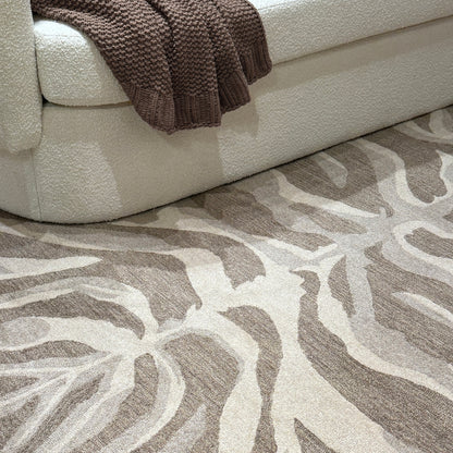 Serengeti Rug – Zebra Ash – detail view