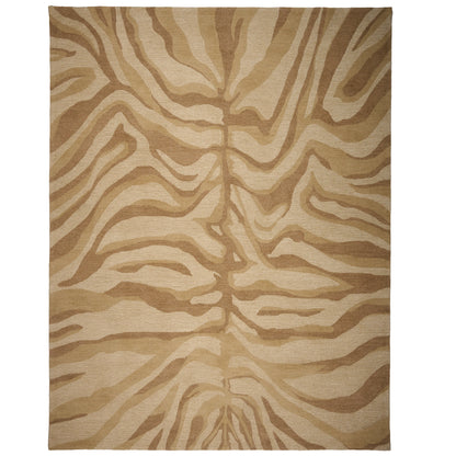 Serengeti Rug – Zebra Beige – cabin lodge area rug