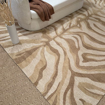 Serengeti Rug – Zebra Beige – detail view