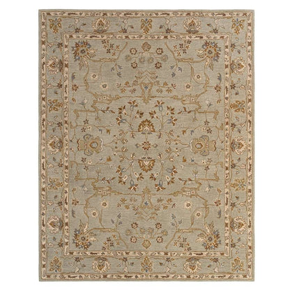 Azari Rug – Isfahan Celadon – cabin lodge area rug
