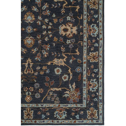 Azari Rug – Isfahan Dark Sapphire – lifestyle