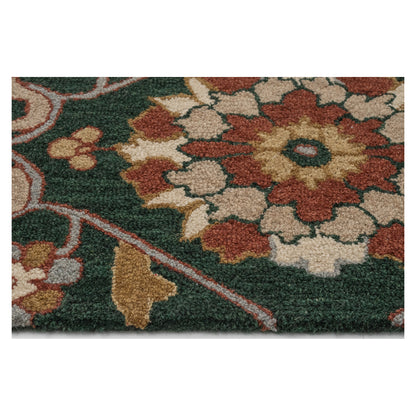 Azari Rug – Keshan Evergreen – room setting