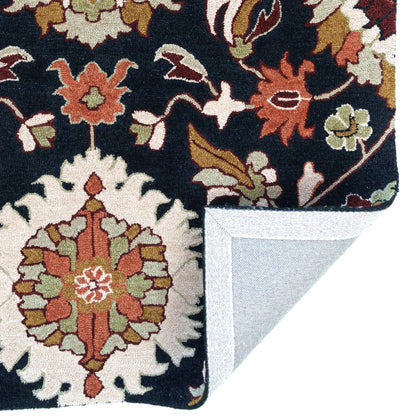 Azari Rug – Keshan Ink – room setting