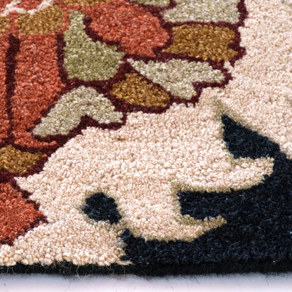Azari Rug – Keshan Ink – close up