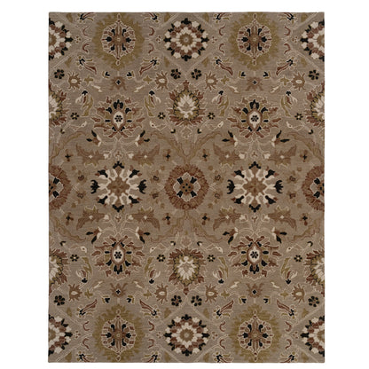 Azari Rug – Keshan Oxford Tan – cabin lodge area rug