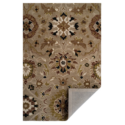 Azari Rug – Keshan Oxford Tan – room setting