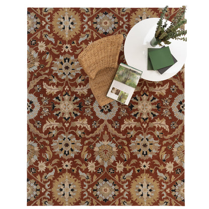 Azari Rug – Keshan Terra Cotta – detail view