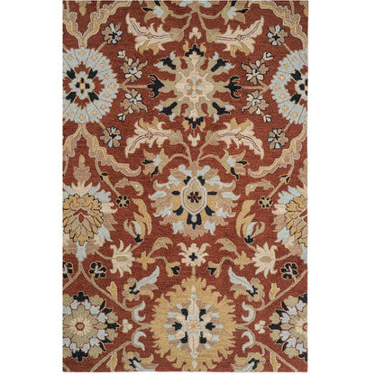 Azari Rug – Keshan Terra Cotta – lifestyle