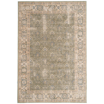 Avery Rug – Keshan Sage – cabin lodge area rug