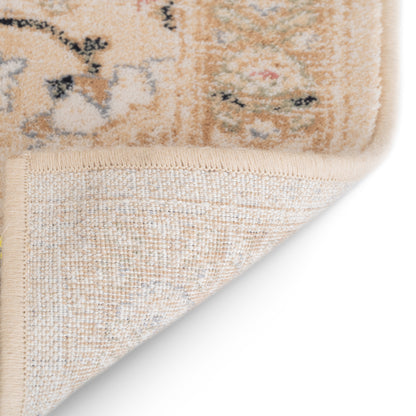 Avery Rug – Keshan Onyx Cream – room setting