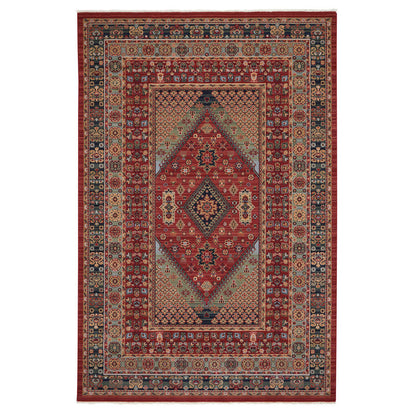 Lineage Rug – Heriz Rust Mist – cabin lodge area rug