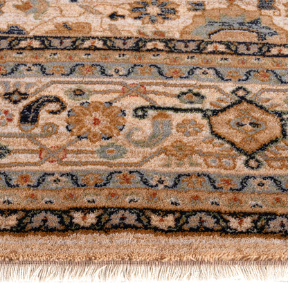 Lineage Rug – Keshan Sand – room setting