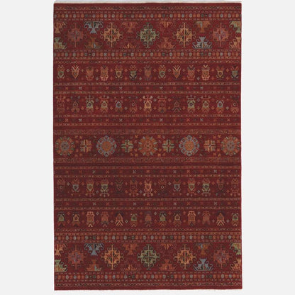 Lineage-Kilim Sangria – cabin lodge area rug