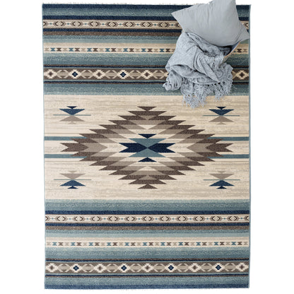 Jules Rug – Navajo Silver – detail view