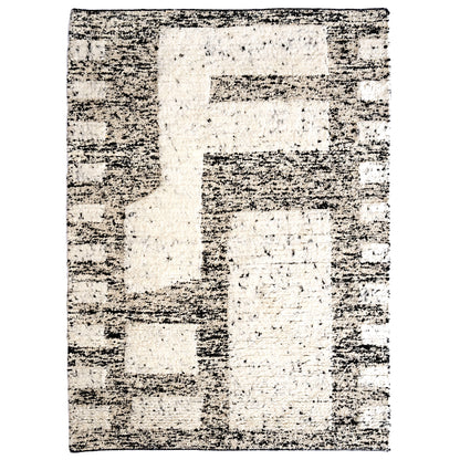 Aria Black White Rug – cabin lodge area rug
